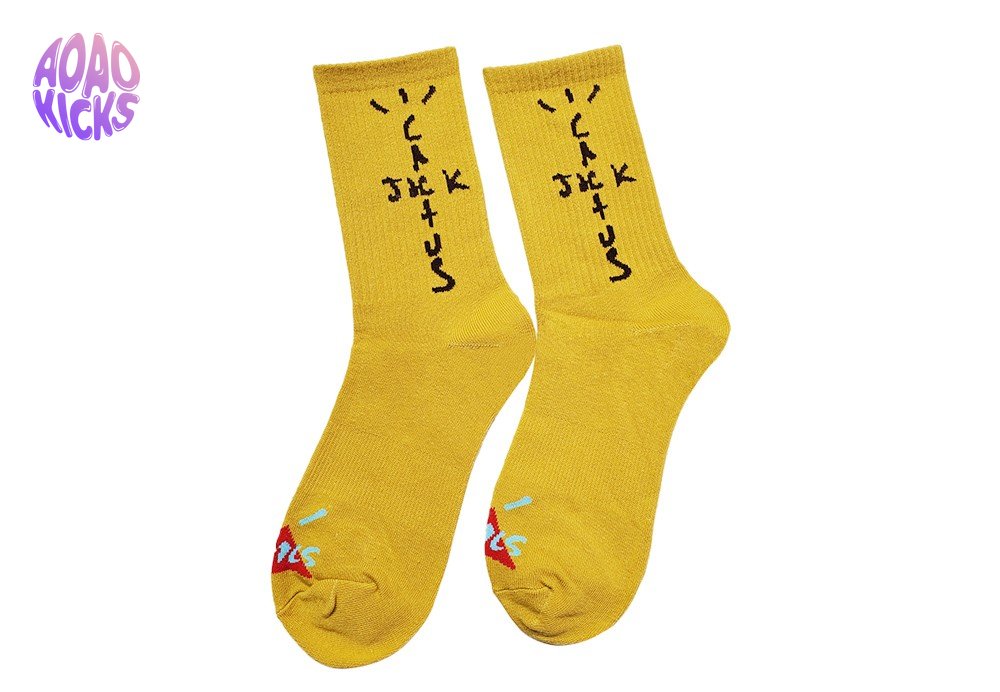 travis scott socks pink