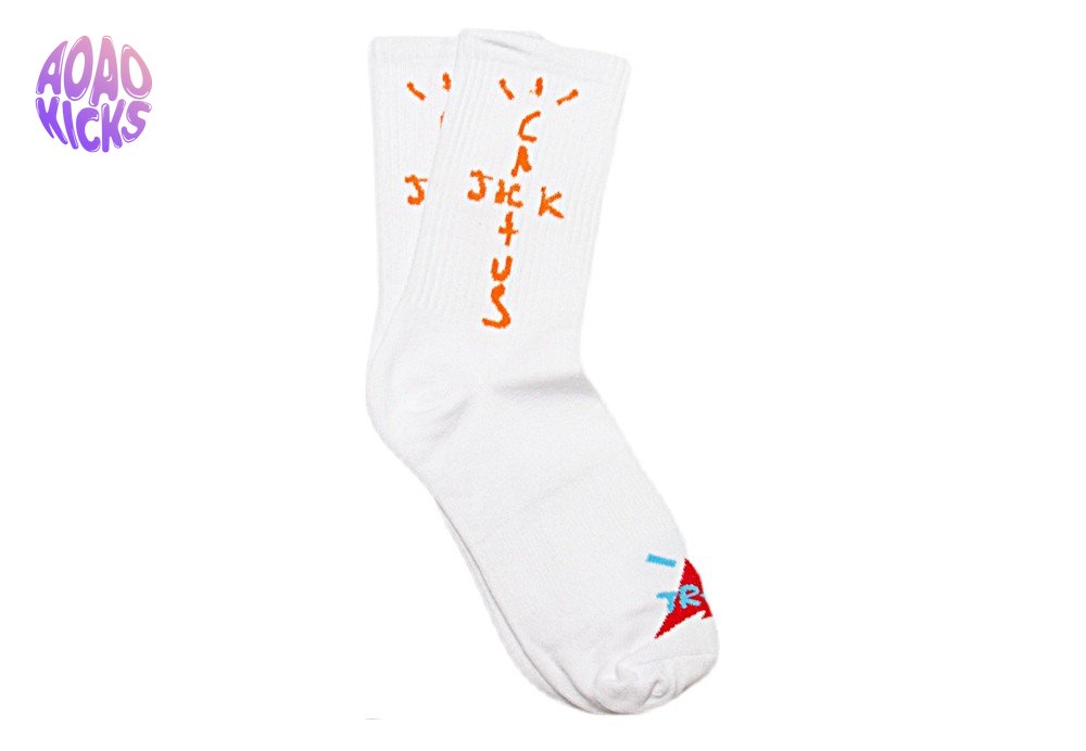 travis scott socks pink